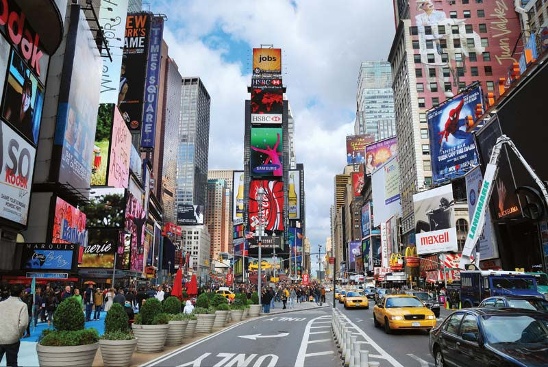 The Time Square Building, New York