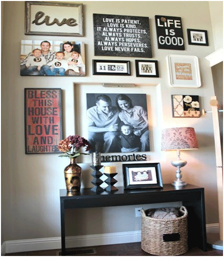 A personalized entryway