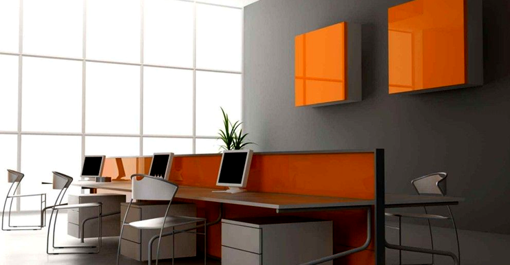 Modern integrated office furniture
