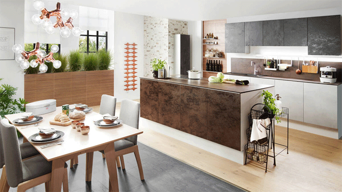 Nature-inspired kitchen 