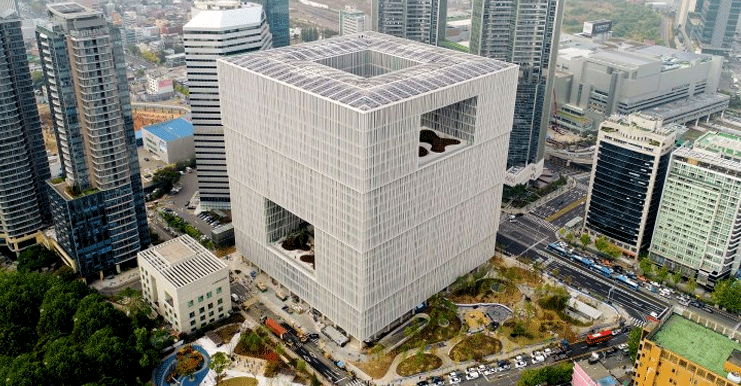 Amorepacific Headquarters, Seoul by David Chipperfield Architects (DCA)