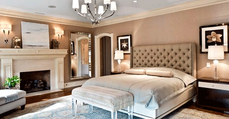 Elegant Luxury Master Bedroom Design