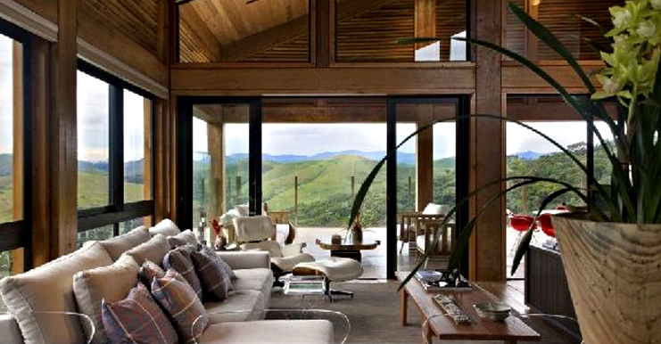 Modern Mountain Home Interior