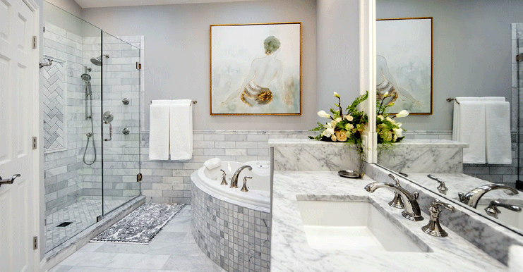 Luxury Master Bathroom Interior Design