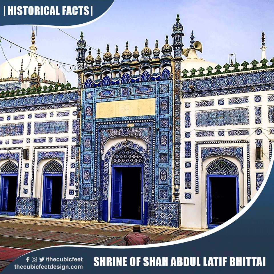 Shrine of Shah Abdul Latif Bhittai