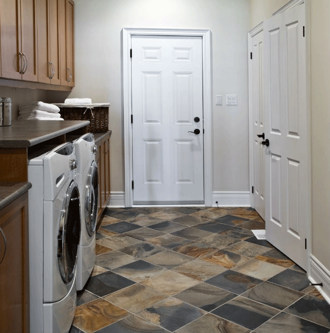 Laundry Room: Vinyl or Tile Flooring