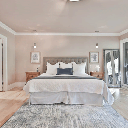 Clean And Contemporary Bedroom