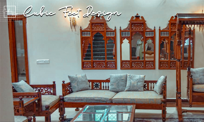 Cubic Feet design - Detail